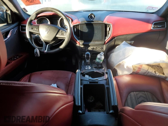 2017 Maserati Ghibli S Q4 with VIN ZAM57RTL1H1248366, listed as a Copart auction lot 40912494 with 103,209 mi miles. Bid and sale history available at carsss.com. Image 8.