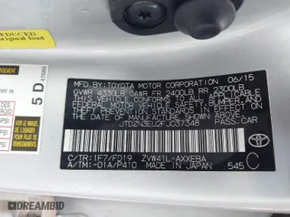2015 Toyota Prius v Two with VIN JTDZN3EU2FJ037348, listed as a IAAI auction lot 41225188 with 147,822 mi miles. Bid and sale history available at carsss.com. Image 9.
