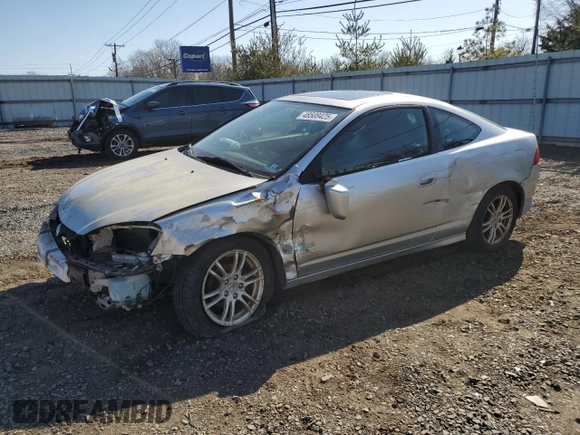 2006 Acura RSX with VIN JH4DC54846S018583, listed as a Copart auction lot 48508425 with 216,206 mi miles and Salvage Title. Bid and sale history available at carsss.com. Image 1.