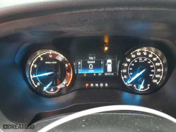 2022 Ford Ranger XL with VIN 1FTER1FH3NLD39355, listed as a Copart auction lot 85937404 with 56,707 mi miles and Salvage Title. Bid and sale history available at carsss.com. Image 9.