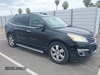 2016 Chevrolet Traverse LTZ z VIN 1GNKRJKD3GJ106930, wystawiony jako IAAI lot #42068239 z przebiegiem 149 777 mil mil oraz . Historia ofert i sprzedaży dostępna na DreamBid. Obrazek 1.