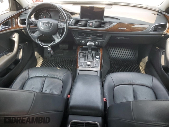 2013 Audi A6 Premium Plus with VIN WAUGFAFCXDN087416, listed as a Copart auction lot 59967605 with 112,279 mi miles and Salvage title. Bid and sale history available at DreamBid. Image 8.