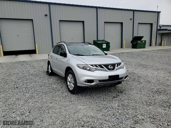 2013 Nissan Murano SL with VIN JN8AZ1MW8DW301766, listed as a Copart auction lot 51008275 with 105,660 mi miles and Salvage Title. Bid and sale history available at carsss.com. Image 12.