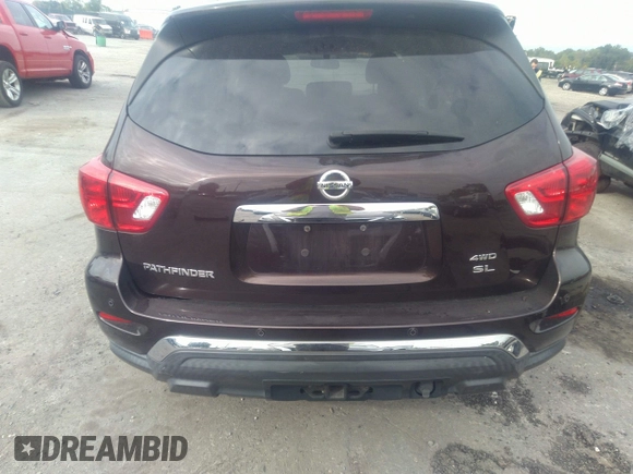 2019 Nissan Pathfinder S z VIN 5N1DR2MM3KC595925, wystawiony jako IAAI lot #40281309 z przebiegiem 58 193 mil mil oraz . Historia ofert i sprzedaży dostępna na DreamBid. Obrazek 17.