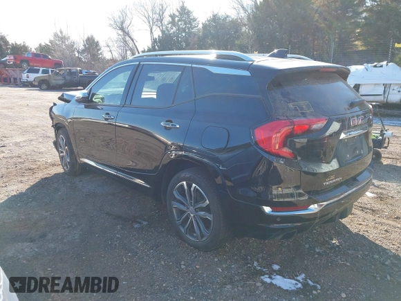 2019 GMC Terrain Denali with VIN 3GKALSEX8KL318441, listed as a IAAI auction lot 41371882 with 106,165 mi miles. Bid and sale history available at carsss.com. Image 3.