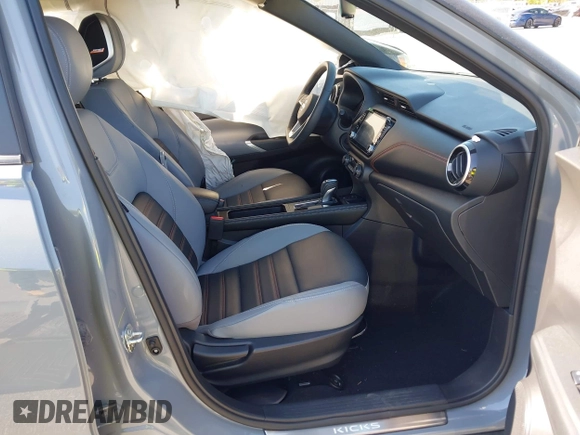 2021 Nissan Kicks SR with VIN 3N1CP5DV0ML510825, listed as a IAAI auction lot 42061813 with 40,120 mi miles and . Bid and sale history available at DreamBid. Image 5.