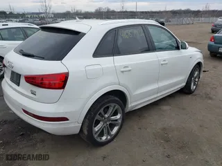 2018 Audi Q3 Premium with VIN WA1ECCFS1JR015959, listed as a IAAI auction lot 41687436 with 126,924 mi miles. Bid and sale history available at carsss.com. Image 4.