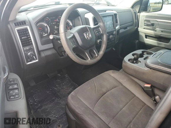 2019 Ram 1500 Classic Warlock with VIN 1C6RR6GT6KS698418, listed as a Copart auction lot 79829764 with 105,076 mi miles and Salvage Title. Bid and sale history available at carsss.com. Image 8.
