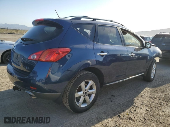 2010 Nissan Murano S with VIN JN8AZ1MU3AW009422, listed as a Copart auction lot 59988074 with 0 mi miles and Salvage Title. Bid and sale history available at carsss.com. Image 3.