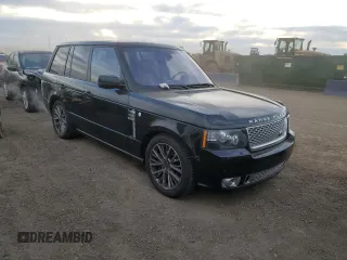 2012 Land Rover Range Rover SC Autobiography with VIN SALMP1E46CA385344, listed as a Copart auction lot 82900084 with 81,267 mi miles and Clean title. Bid and sale history available at DreamBid. Image 4.