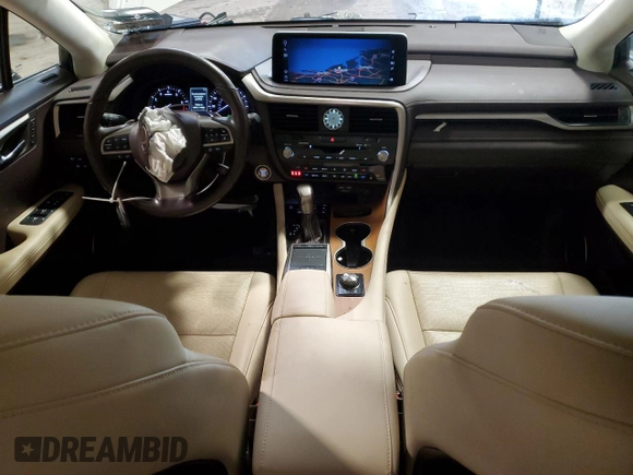 2020 Lexus RX with VIN 2T2HZMDA1LC228727, listed as a Copart auction lot 52882055 with 8,730 mi miles and Salvage Title. Bid and sale history available at carsss.com. Image 8.