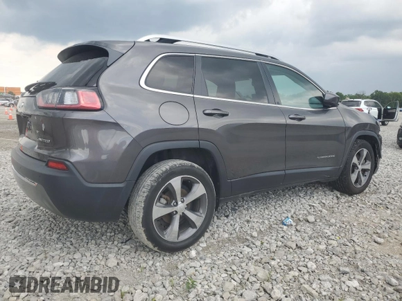 2019 Jeep Cherokee Limited with VIN 1C4PJLDB7KD443573, listed as a Copart auction lot 64115045 with 145,089 mi miles and Clean title. Bid and sale history available at DreamBid. Image 3.