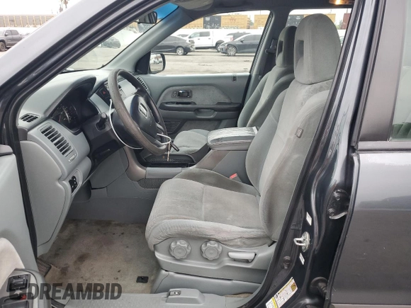 2005 Honda Pilot LX z VIN 2HKYF18125H505956, wystawiony jako Copart lot #49728655 z przebiegiem 275 696 mil mil oraz Szkoda całkowita • Salvage title. Historia ofert i sprzedaży dostępna na DreamBid. Obrazek 7.