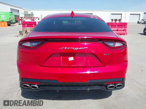 2020 Kia Stinger GT with VIN KNAE35LC4L6085147, listed as a IAAI auction lot 41820512 with 37,033 mi miles and . Bid and sale history available at DreamBid. Image 16.