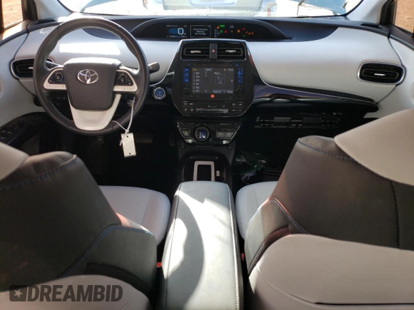 2016 Toyota Prius Four with VIN JTDKARFU8G3520699, listed as a Copart auction lot 47995025 with 51,455 mi miles and Salvage Title. Bid and sale history available at carsss.com. Image 8.