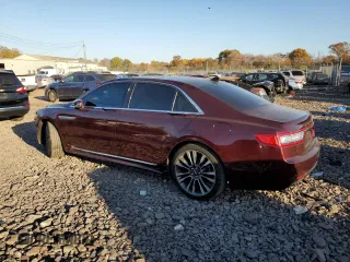 2019 Lincoln Continental Select with VIN 1LN6L9TK8K5600303, listed as a Copart auction lot 77000084 with 35,510 mi miles and Salvage Title. Bid and sale history available at carsss.com. Image 2.