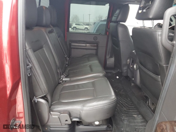 2013 Ford Super Duty F-350 SRW Platinum with VIN 1FT8W3BT4DEB71465, listed as a Copart auction lot 43340295 with NaN miles and Clean Title. Bid and sale history available at carsss.com. Image 10.
