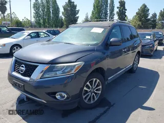 2013 Nissan Pathfinder SL with VIN 5N1AR2MN6DC601487, listed as a IAAI auction lot 42223152 with 229,947 mi miles and . Bid and sale history available at DreamBid. Image 6.