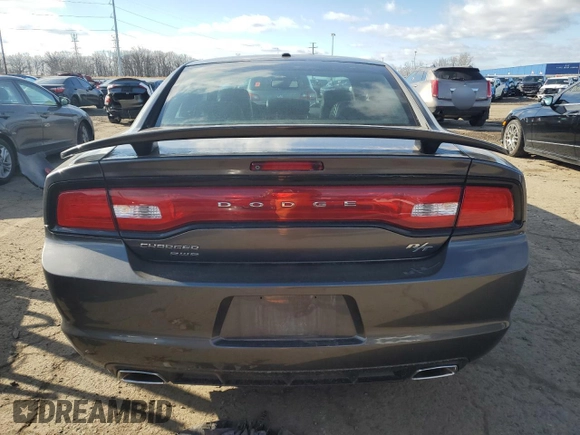 2014 Dodge Charger RT with VIN 2C3CDXDTXEH281276, listed as a Copart auction lot 82326874 with 103,379 mi miles and Salvage Title. Bid and sale history available at carsss.com. Image 6.