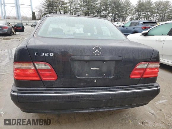 2001 Mercedes-Benz E-Class with VIN WDBJF65J31B203461, listed as a Copart auction lot 44416005 with 179,335 mi miles and Salvage Title. Bid and sale history available at carsss.com. Image 6.