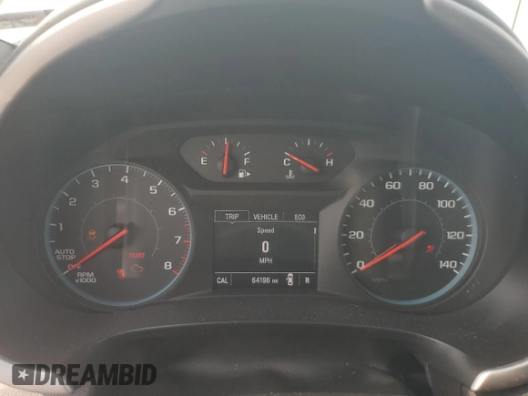2016 Chevrolet Malibu LS with VIN 1G1ZB5ST9GF193223, listed as a Copart auction lot 62948715 with 64,196 mi miles and Salvage title. Bid and sale history available at DreamBid. Image 9.