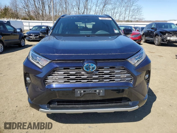 2021 Toyota RAV4 Hybrid XSE with VIN 4T3E6RFV0MU029754, listed as a Copart auction lot 50006155 with 29,234 mi miles and Salvage Title. Bid and sale history available at carsss.com. Image 5.