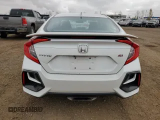 2020 Honda Civic Si with VIN 2HGFC1E53LH201033, listed as a Copart auction lot 77314194 with 79,000 mi miles and Clean Title. Bid and sale history available at DreamBid. Image 6.