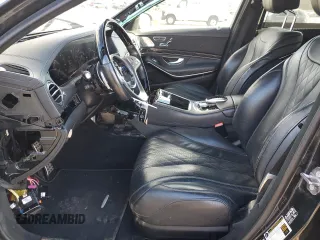 2018 Mercedes-Benz S 560 with VIN WDDUG8GB6JA398769, listed as a Copart auction lot 43329725 with 76,735 mi miles and Salvage Title. Bid and sale history available at carsss.com. Image 7.