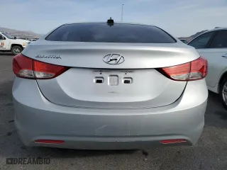 2013 Hyundai Elantra Limited with VIN 5NPDH4AE7DH421024, listed as a Copart auction lot 52199715 with 128,162 mi miles and Salvage Title. Bid and sale history available at carsss.com. Image 6.