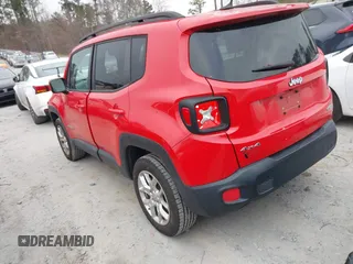 2016 Jeep Renegade Latitude with VIN ZACCJBBT0GPD91071, listed as a IAAI auction lot 41620076 with 94,972 mi miles and . Bid and sale history available at DreamBid. Image 3.