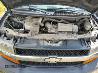 2008 Chevrolet Express Cargo Van with VIN 1GCGG25C881134558, listed as a Copart auction lot 67207324 with 54,369 mi miles and Salvage Title. Bid and sale history available at carsss.com. Image 12.