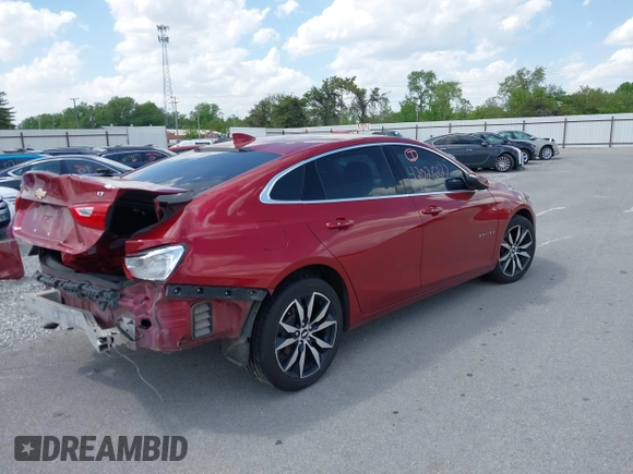 2017 Chevrolet Malibu LT with VIN 1G1ZE5ST4HF268631, listed as a IAAI auction lot 42026227 with 96,580 mi miles and . Bid and sale history available at DreamBid. Image 4.