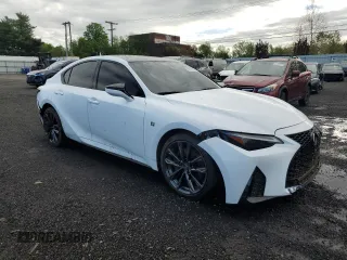 2023 Lexus IS 350 F Sport z VIN JTHGZ1E27P5031519, wystawiony jako Copart lot #56136495 z przebiegiem 21 565 mil mil oraz Szkoda całkowita • Salvage title. Historia ofert i sprzedaży dostępna na DreamBid. Obrazek 4.
