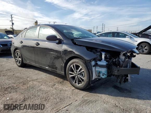 2024 Kia Forte LX with VIN 3KPF24AD0RE714695, listed as a Copart auction lot 49469215 with 16,086 mi miles and Salvage Title. Bid and sale history available at carsss.com. Image 4.