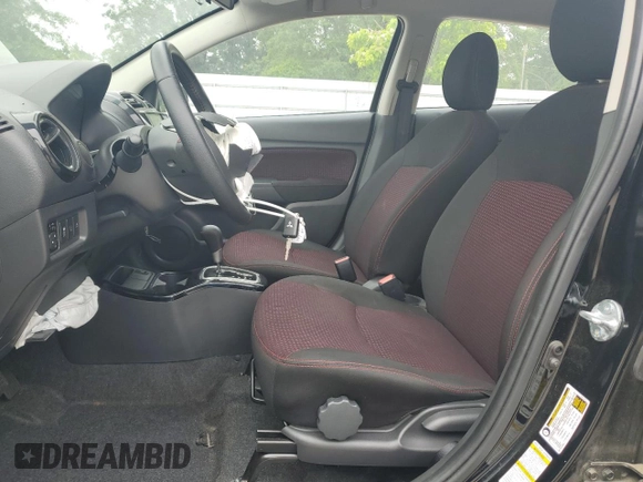 2024 Mitsubishi Mirage Black Edition with VIN ML32AWHJ5RH006531, listed as a Copart auction lot 56031835 with 6,800 mi miles and Clean title. Bid and sale history available at DreamBid. Image 7.