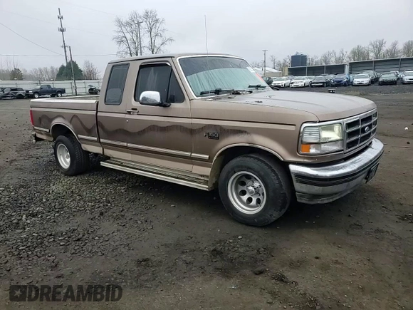 1993 Ford F-150 with VIN 1FTEX15N8PKB33583, listed as a Copart auction lot 89365335 with 0 mi miles and Salvage Title. Bid and sale history available at carsss.com. Image 11.