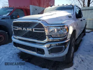 2024 Ram 2500 Tradesman with VIN 3C6UR5HL9RG125579, listed as a Copart auction lot 78882644 with 27,318 mi miles and Salvage Title. Bid and sale history available at carsss.com. Image 1.