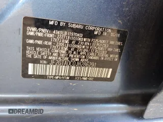 2018 Subaru Crosstrek Premium z VIN JF2GTADC0JH286291, wystawiony jako Copart lot #57723815 z przebiegiem 149 296 mil mil oraz Szkoda całkowita • Salvage title. Historia ofert i sprzedaży dostępna na DreamBid. Obrazek 12.
