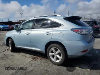 2010 Lexus RX 350 with VIN 2T2ZK1BA0AC025903, listed as a Copart auction lot 48790205 with 214,448 mi miles and Salvage Title. Bid and sale history available at DreamBid. Image 2.