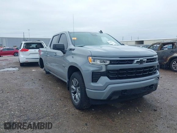 2024 Chevrolet Silverado 1500 RST with VIN 1GCUDEED4RZ364557, listed as a IAAI auction lot 41328591 with 8,793 mi miles. Bid and sale history available at carsss.com. Image 1.