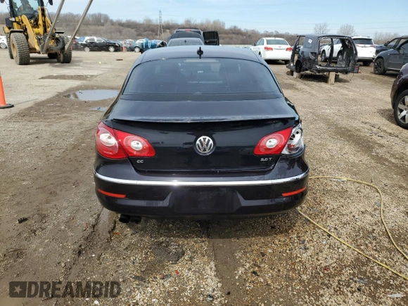 2011 Volkswagen CC Sport with VIN WVWMN7AN4BE712605, listed as a Copart auction lot 50094695 with 0 mi miles and Salvage Title. Bid and sale history available at carsss.com. Image 6.