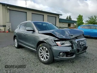 2015 Audi Q5 Premium Plus with VIN WA1LFAFP3FA142104, listed as a Copart auction lot 56766855 with 73,111 mi miles and Salvage title. Bid and sale history available at DreamBid. Image 14.