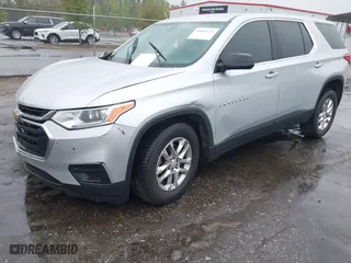 2019 Chevrolet Traverse LS with VIN 1GNERFKW8KJ287107, listed as a IAAI auction lot 41855151 with 97,328 mi miles. Bid and sale history available at carsss.com. Image 17.