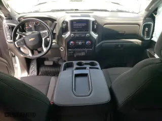 2021 Chevrolet Silverado 3500HD LT with VIN 1GC4YTEY4MF307491, listed as a Copart auction lot 63850124 with 43,029 mi miles and Salvage Title. Bid and sale history available at carsss.com. Image 8.