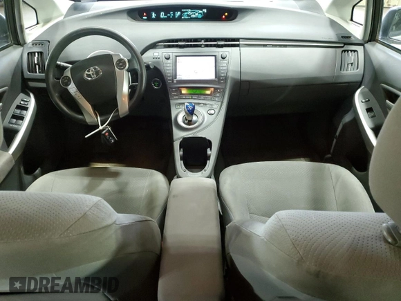 2010 Toyota Prius II with VIN JTDKN3DU6A0158501, listed as a Copart auction lot 55160735 with 136,027 mi miles and Salvage Title. Bid and sale history available at carsss.com. Image 8.