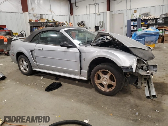 2003 Ford Mustang Deluxe with VIN 1FAFP444X3F415084, listed as a Copart auction lot 52357945 with 118,206 mi miles and Non Repairable. Bid and sale history available at carsss.com. Image 4.