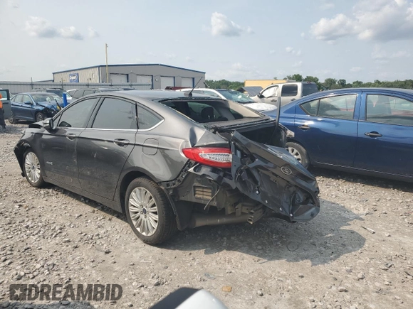 2016 Ford Fusion SE Hybrid with VIN 3FA6P0LUXGR405089, listed as a Copart auction lot 58940475 with Not provided miles and Salvage title. Bid and sale history available at DreamBid. Image 2.