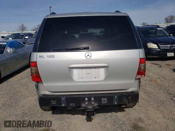 1998 Mercedes-Benz M-Class with VIN 4JGAB54E0WA044970, listed as a Copart auction lot 43999014 with 246,354 mi miles and Clean Title. Bid and sale history available at carsss.com. Image 6.