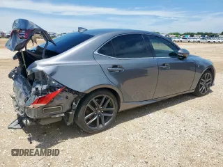 2015 Lexus IS 350 with VIN JTHBE1D29F5017238, listed as a Copart auction lot 58859345 with 115,492 mi miles and Salvage title. Bid and sale history available at DreamBid. Image 3.