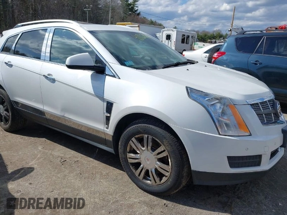 2010 Cadillac SRX Luxury Collection with VIN 3GYFNDEY4AS593626, listed as a IAAI auction lot 41862566 with 103,357 mi miles. Bid and sale history available at carsss.com. Image 1.